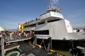 Boat to Alcatraz