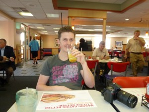 Paul at Denny's