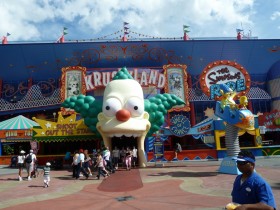 Simpsons Krustyland Ride