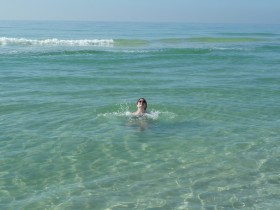 Me in the sea!
