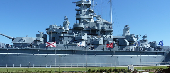 WW2 Alabama Battleship