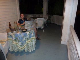 Paul on the Balcony