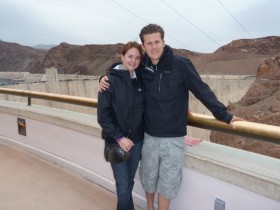 Me & Paul at top of Dam