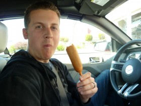 Paul and the Corn Dog