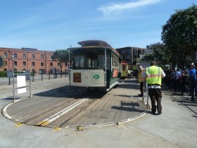 Cable Car turning disc