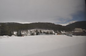 Snow on the Rockies