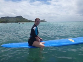 Me on my Surf Board