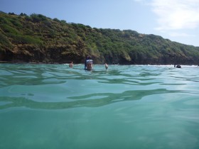 Paul in the water