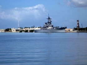 USS Battleship at Pearl Harbour