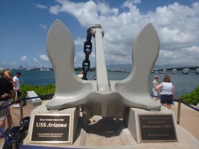 USS Arizona Anchor