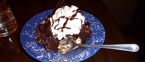 Chocolate Brownie Sundae