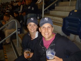 Me & Paul at Yankees Game