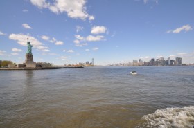 Statue of Liberty and Manhattan